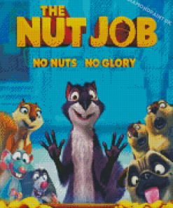 The Nut Job Movie Poster Diamond Painting