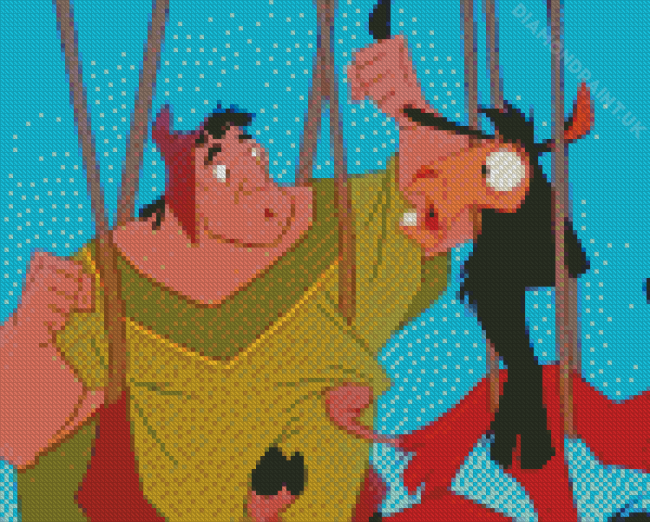 The Emperor's New Groove Diamond Painting