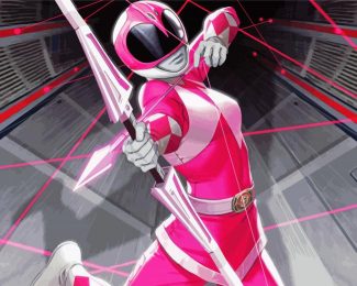 The Pink Power Rangers Diamond Painting