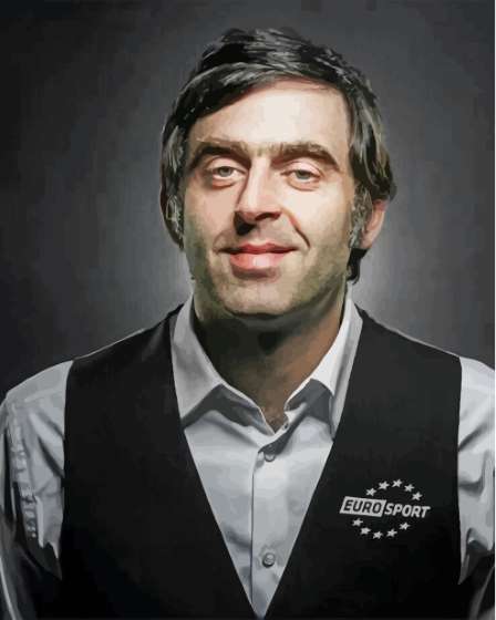 The Snooker Player Ronnie Osullivan Diamond Painting