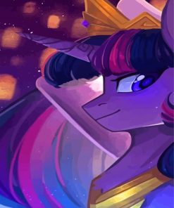 Twilight Sparkle Character Diamond Painting