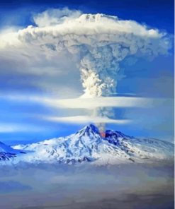 Volcano Mount Ararat Diamond Painting
