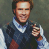 Will Ferrell Actor Diamond Painting