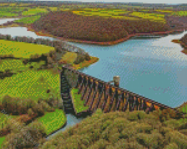 Wimbleball Lake Diamond Painting