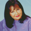 Young Roseanne Barr Diamond Painting