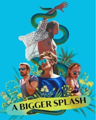 A Bigger Splash Movie Poster Diamond Painting