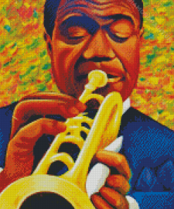 Aesthetic Louis Armstrong Diamond Painting