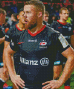 Aesthetic Saracens Rugby Diamond Painting