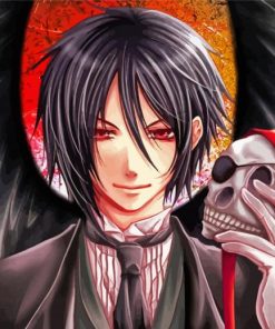 Aesthetic Sebastian Michaelis Diamond Painting