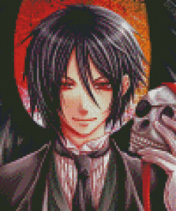 Aesthetic Sebastian Michaelis Diamond Painting