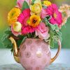 Aesthetic Teapot Flowers Diamond Painting