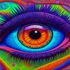 Aesthetic Colorful Eye Diamond Painting