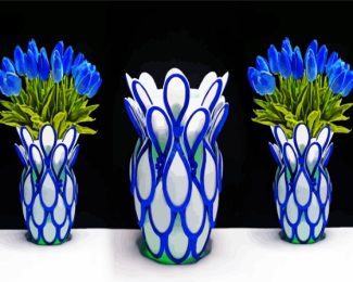 Aesthetic Flower Vases Diamond Painting