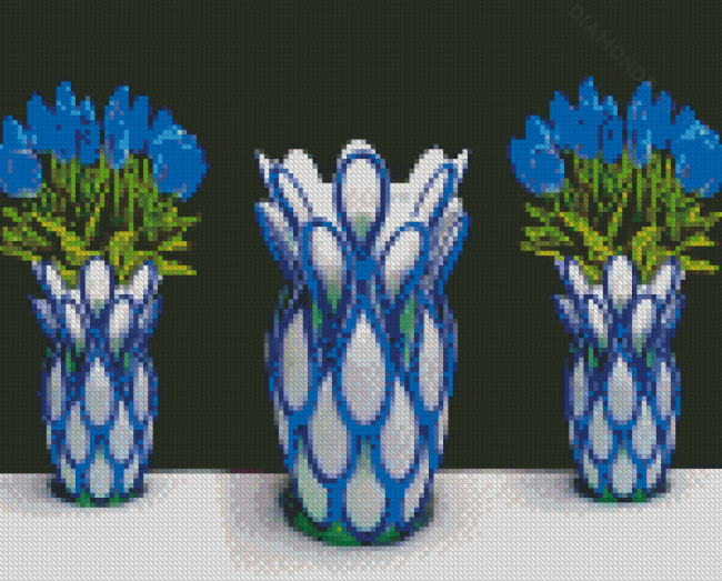 Aesthetic Flower Vases Diamond Painting