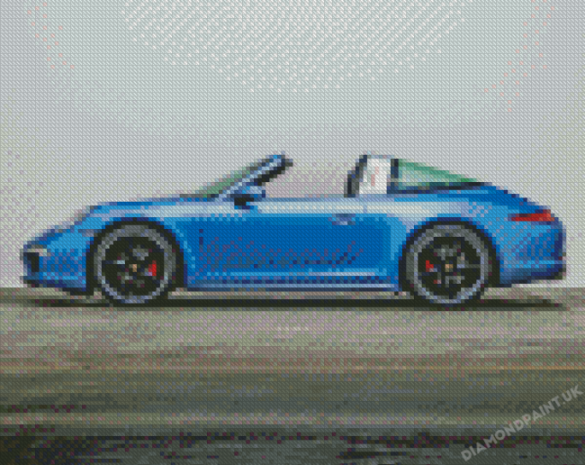 Aesthetic Porsche Targa Diamond Painting