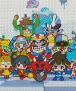 Warioware Game Characters Diamond Painting