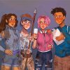 Camp Cretaceous Characters Diamond Painting