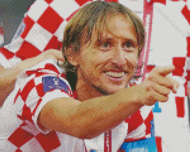 Cool Luka Modric Diamond Painting