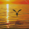 Eagle With Sunrise Diamond Painting