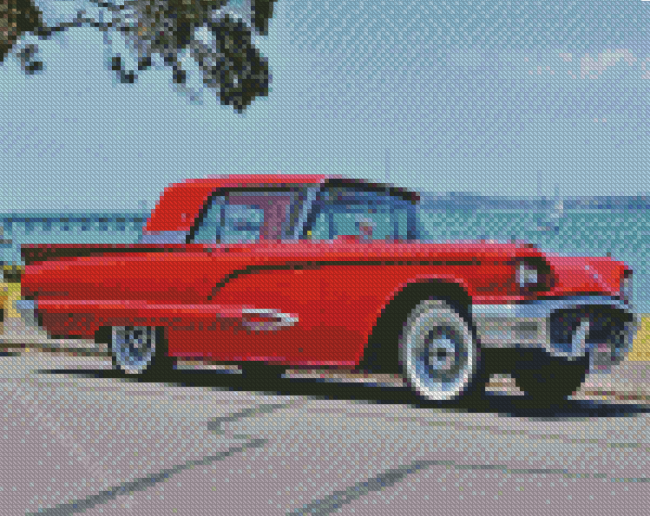 Ford Thunderbird Diamond Painting