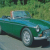 Green Mg Roadster Diamond Painting