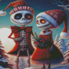 Jack And Sally Christmas Diamond Painting