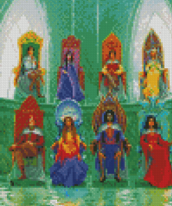 Keepers Of The Lost Cities Serie Characters Diamond Painting