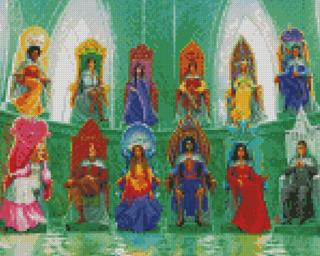 Keepers Of The Lost Cities Serie Characters Diamond Painting