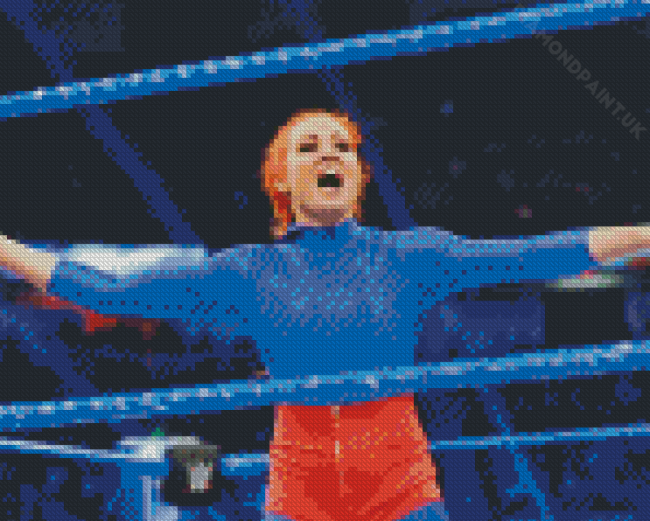 La Luchadora Diamond Painting