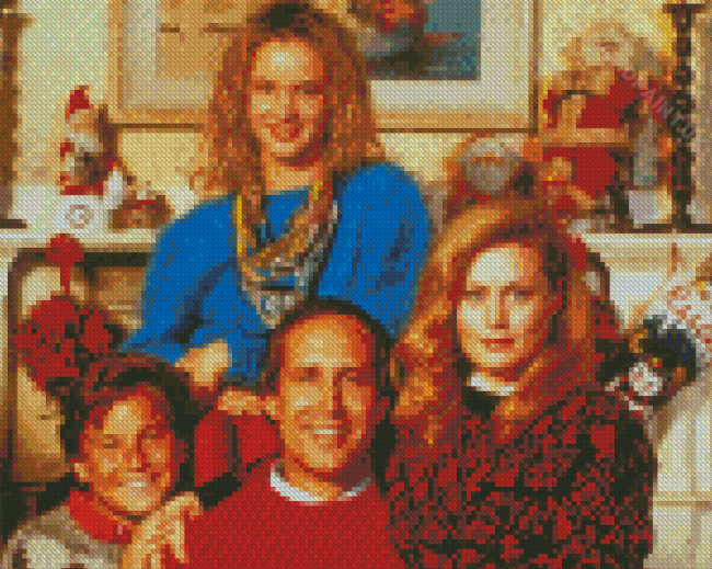 National Lampoons Christmas Vacation Family Diamond Painting