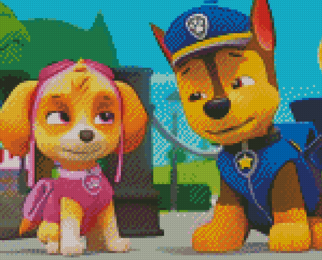 Paw Patrol Diamond Painting