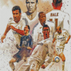 Real Madrid Players Art Diamond Painting