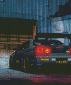 Skyline Gtr Diamond Painting