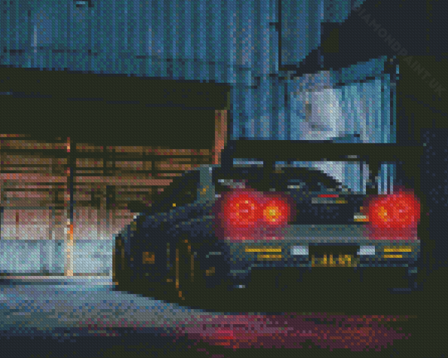 Skyline Gtr Diamond Painting