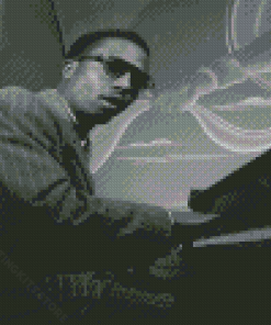Young Thelonious Monk Diamond Painting