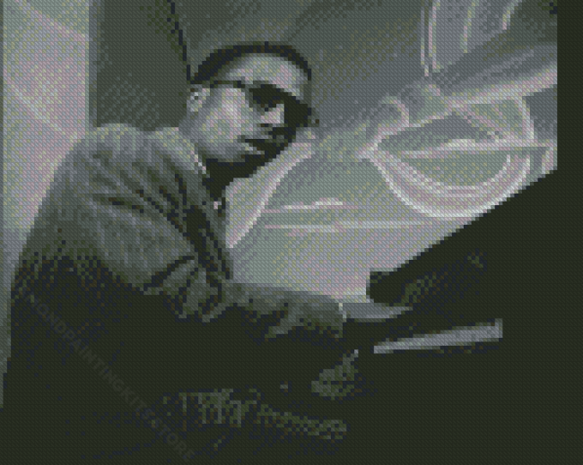 Young Thelonious Monk Diamond Painting