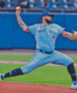 Alek Manoah Toronto Blue Jays Diamond Painting