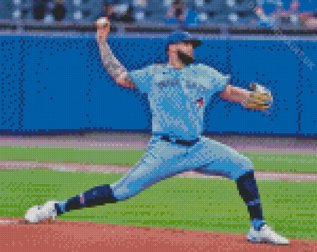 Alek Manoah Toronto Blue Jays Diamond Painting