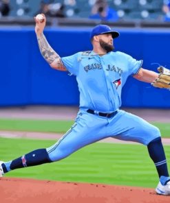 Alek Manoah Toronto Blue Jays Diamond Painting