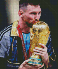 Argentina Messi Fifa World Cup Diamond Painting