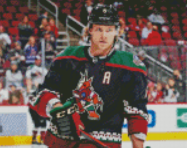 Arizona Coyotes Jakob Chychrun Player Diamond Painting