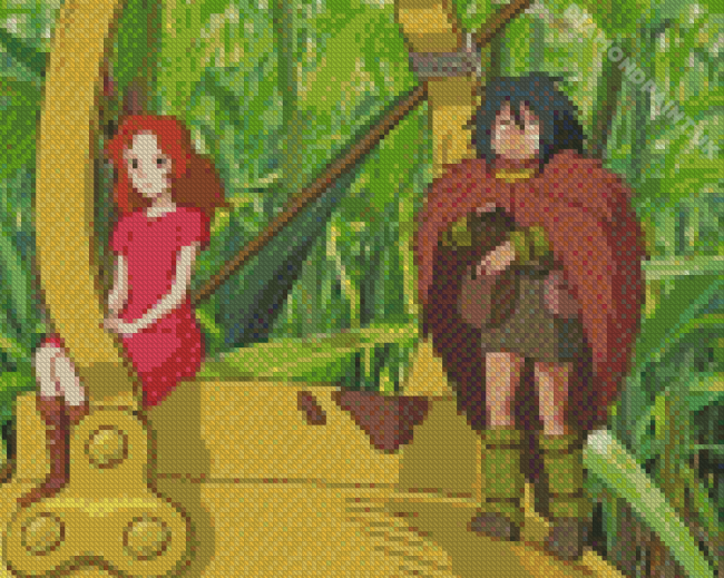 Arrietty And Spud Spiller Diamond Painting