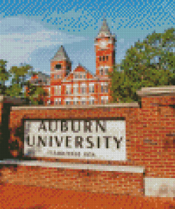 Auburn Alabama University Diamond Painting