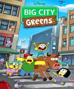 Big City Greens Cartoon Poster Diamond Painting