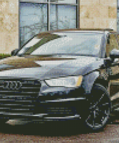 Black Audi A3 Car Diamond Painting