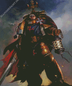 Black Templar 40k Diamond Painting