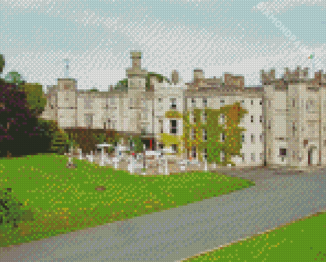 Cabra Castle View Diamond Painting