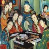 Chinese Ladies Playing Mahjong Diamond Painting