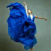 Dancer In Blue Dress Diamond Painting