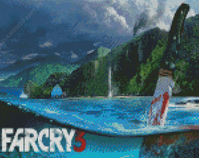 Far Cry 3 Game Poster Diamond Painting
